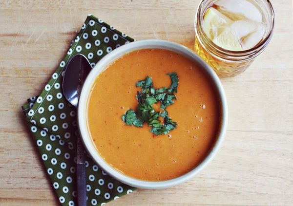 Spicy Chipotle Sweet Potato Soup