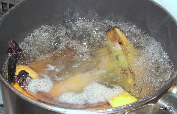 pot of plantains