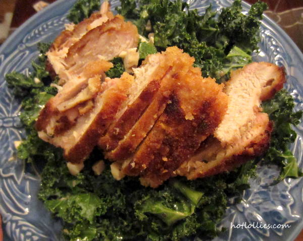 sliced-chicken-kale